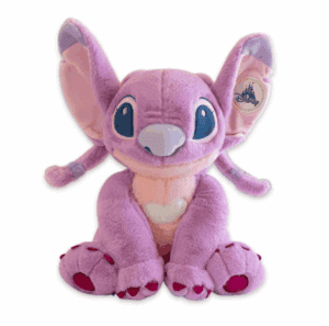 Officieel Disney kasteel-badge dat de authenticiteit van de knuffel bewijst