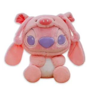 Roze pluche Angel knuffel 30 cm