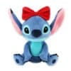 Blauwe Disney Stitch knuffel met rood vlinderdasje