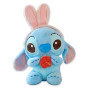 Pluche knuffel van Stitch verkleed als konijn