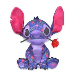 Stitch knuffel verkleed als Het Beest uit Disney's Belle en het Beest.