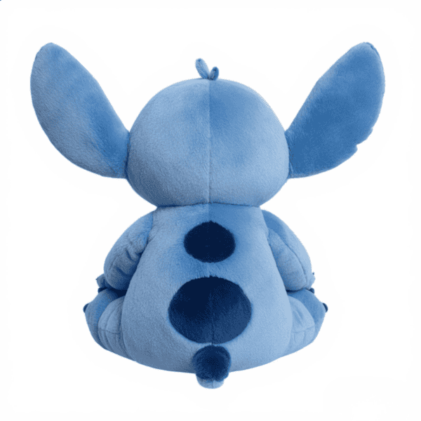 Kawaii Stitch pluche knuffel, rugzicht
