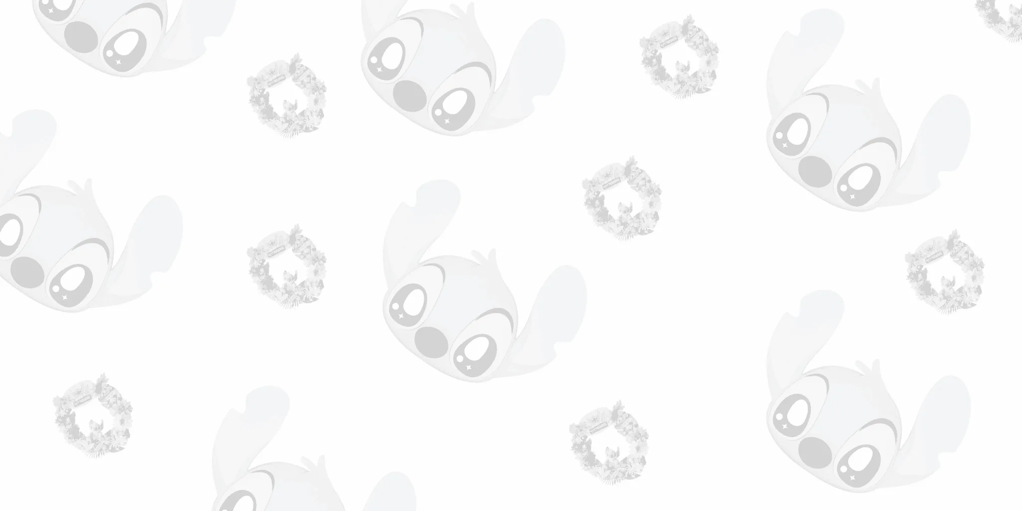 Illustratie van Stitch en Angel, de blauwe en roze aliens uit Disney's Lilo & Stitch, samen met Lilo, vrolijk afgebeeld in een levendig ontwerp.