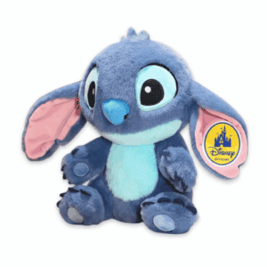 zachte stitch knuffel 35cm officieel disney badge