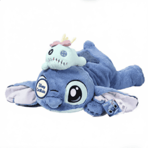 Stitch knuffel met Scrump met authenticiteitsbadge
