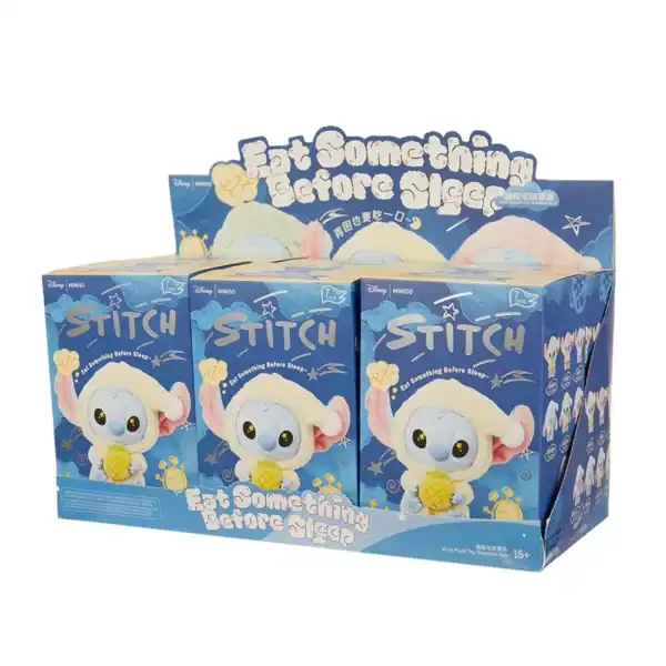 LABUBU Stitch blind box figuren set van 6